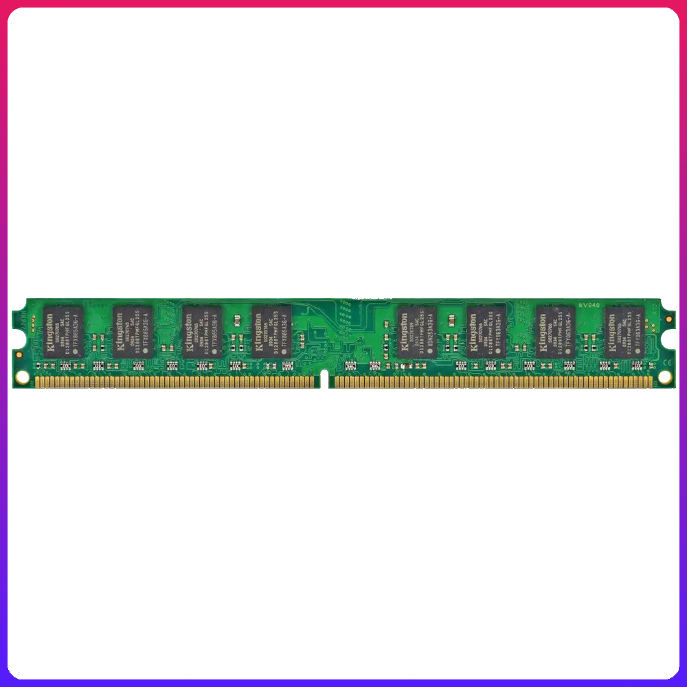 2x DDR2 2GB 800MHz (PC2-6400) Kingston