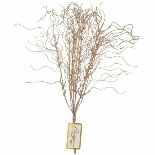Ветка декоративная Морозное солнце 40 см Шампань 583₽