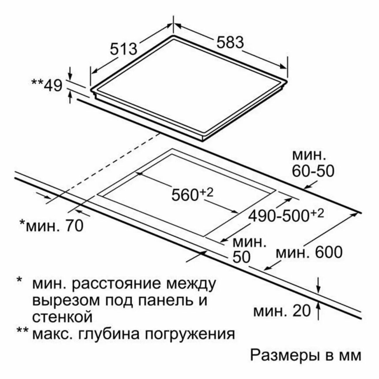 Встраиваемая электрическая варочная панель Indesit IRT 260