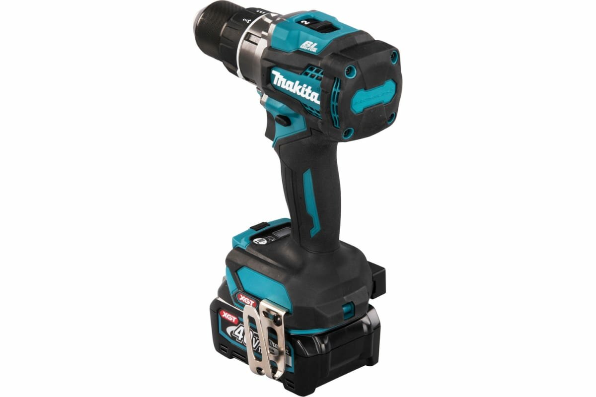 Аккумуляторная дрель-шуруповерт Makita DF001GD201 XGT BL 140/68Нм 2*2,5Ач - фото №9