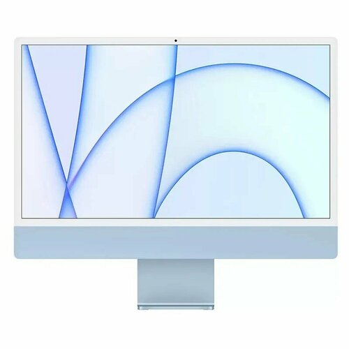 Apple Моноблок iMac A2438 24 45K M1 8 core 8Gb SSD256Gb 7 core GPU macOS kb m blue 4480x2520 Z14M000DJ 21705300₽