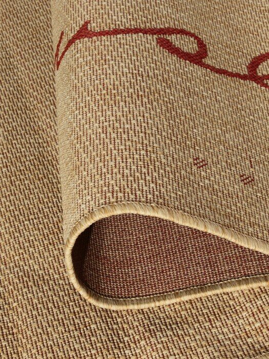 фото Ковер- циновка COTTAGE 4527 3701natural red в гостиницу в гостиную в дом в зал в квартиру в комнату в спальню 0.8 x 1.5 м.