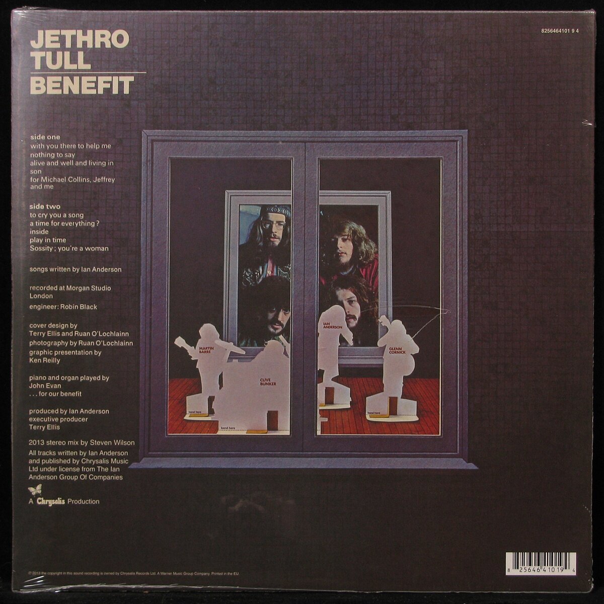 Jethro Tull Benefit Виниловая пластинка Parlophone - фото №3