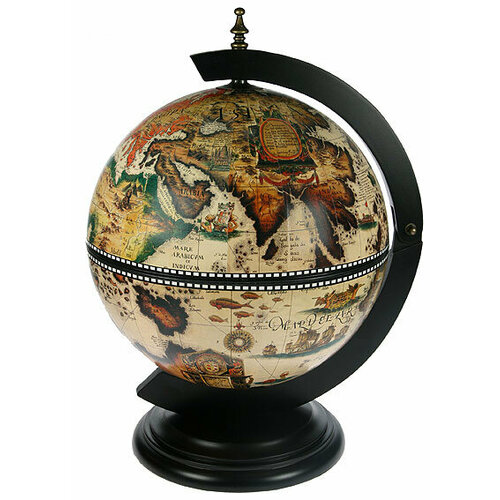 Глобус-бар настольный Brigant d=33, арт. 1967