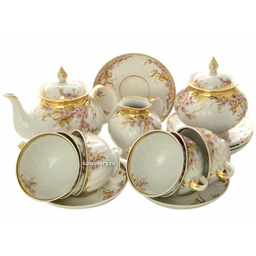 Дулевский чайный сервиз форма 