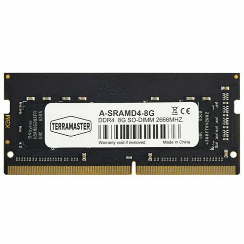 Оперативная память TerraMaster 8 ГБ DDR4 SODIMM (A-SRAMD4-8G) nas terramaster f4 423