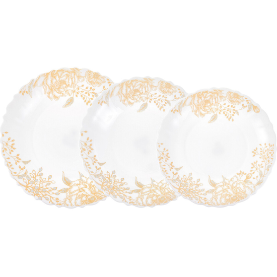 фото Сервиз столовый ROYAL GARDEN POSET18VGF Gold Flowers 18 предметов