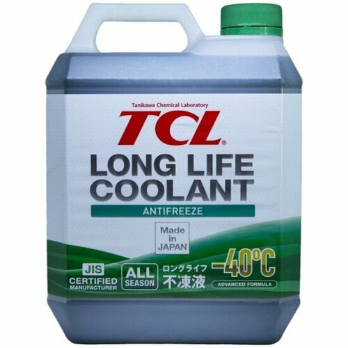 Антифриз TCL JAPAN TCL LLC -40C зелёный, 4 л