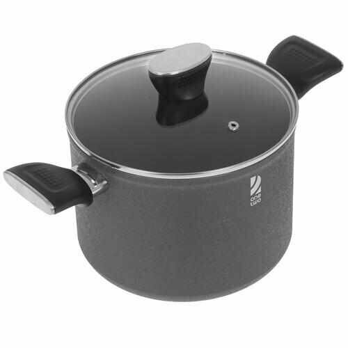 Кастрюля OneTwo Lazurite O3SC122 серый