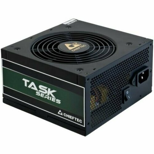 Блок питания для компьютера Chieftec Task TPS-500S-Bulk ATX 23 500W 80 PLUS BRONZE Active PFC 120mm fan OEM 827900₽