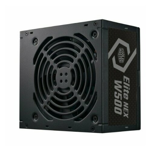 Cooler Master   500  Power Supply Elite NEX W500, 500W, ATX, 120mm, 5xSATA, 2xPCI-E 6+2 , 3xMolex, APFC, 80+white, Bulk w EU cord