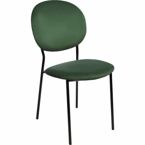 Стул Арника Монро ткань Confetti deep forest зеленый каркас 452 черный глянец 4910₽