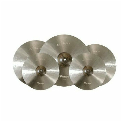 Тареклки для ударных комплект Aisen B20 VINTAGE CYMBAL PACK набор тарелок верона пастораль 18 пр 67160119 1907 leander