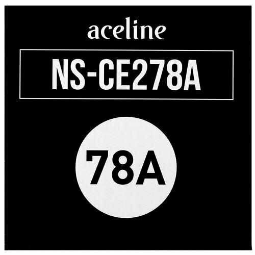 Картридж лазерный Aceline NS-CE278A черный, с чипом