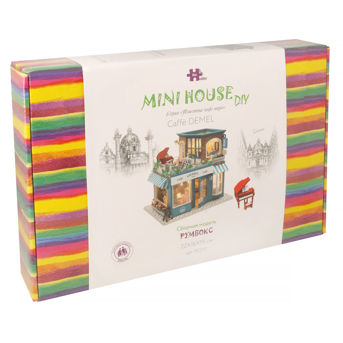 Интерьер в миниатюре Hobby Day Известные кафе мира Сaffe Demel PC2111