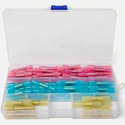 Изображение товара Набор гильз Квт под опрессовку в термоусаживаемом корпусе 83608