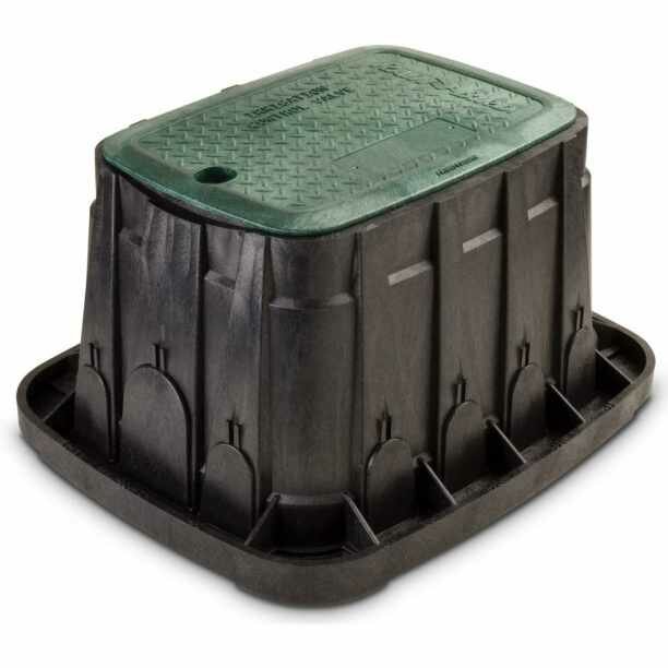 Короб большой Hunter Valve Box POELSAN для клапанов полива 12'' - фотография № 1