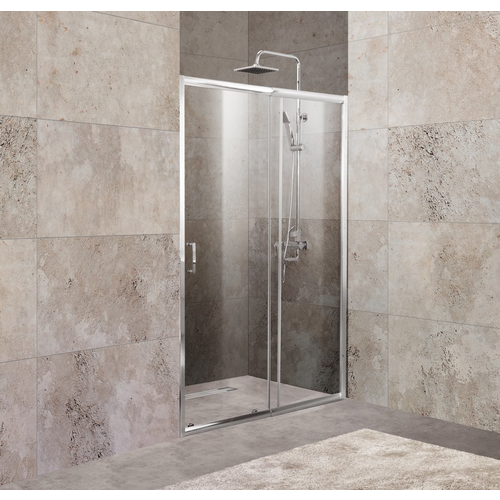 Душевое ограждение BelBagno UNIQUE-BF-1-120/135-P-Cr