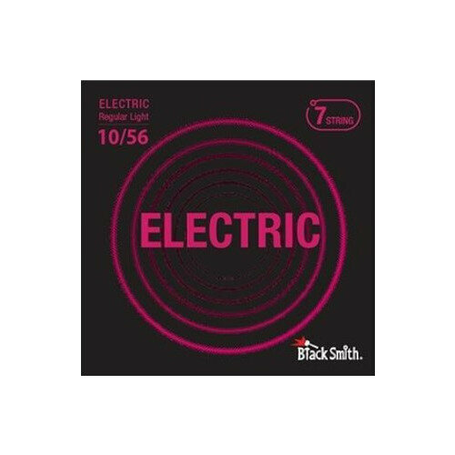 Струны для электрогитары BlackSmith Electric Regular Light 10/56 жидкость для 7 ми струнной электрогитары dr string nwe7 10