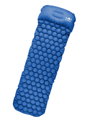 фото Надувной коврик ROADLIKE Venture туристический синий (черника)