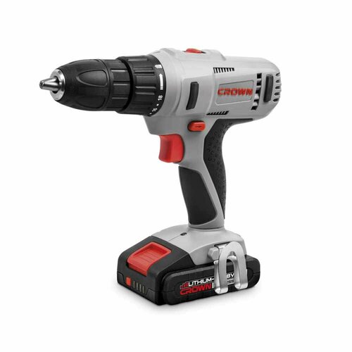 Шуруповерт аккумуляторный CROWN CT21056L-2 2х20 Ач Li-Ion 18 В 1935300₽