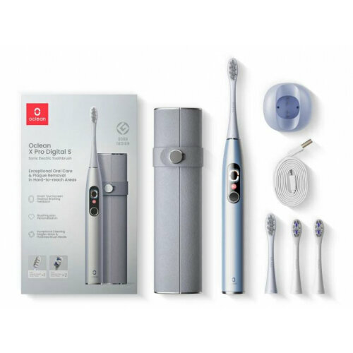 Зубная щётка электрическая Oclean X Pro Digital Set Серебряный 1120000₽