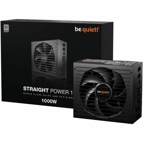 Блок питания BE Quiet! Straight Power 12 1000W Platinum ATX3.0 BN338 блок питания be quiet straight power 12 850w platinum atx3 0 bn337