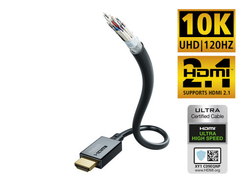 Кабель HDMI Inakustik Star 2.1, 1.5 м