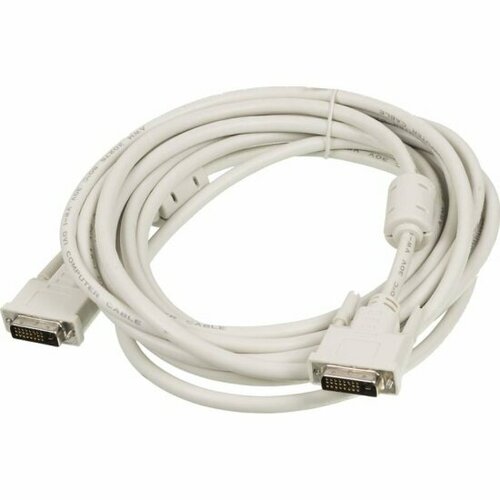 Кабель Ningbo DVI-D Dual Link (m) DVI-D Dual Link (m) 5м феррит. кольца черный