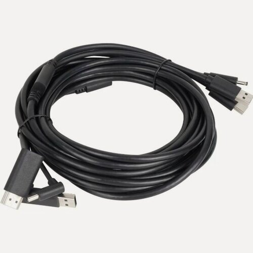 Изображение товара VR 3 parallel кабель Vcom для HTC VIVE, HDMI 4KX30Hz 5 м,