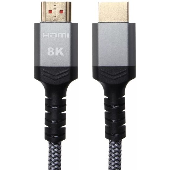 VCOM Кабель VCOM HDMI 19M/M ver. 2.1 8KX60Hz (Econom) оплетка 3m iOpen