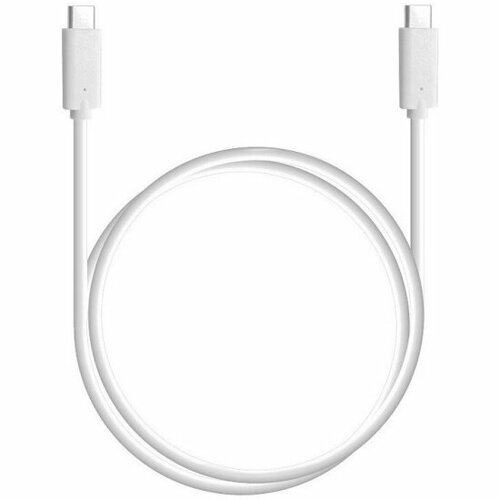 Кабель для зарядки Bion USB Type-C to Type-C (CM/CM), 3A, 60W, 1м, белый (BXP-CCP-USBC-CMCM-1M-W)