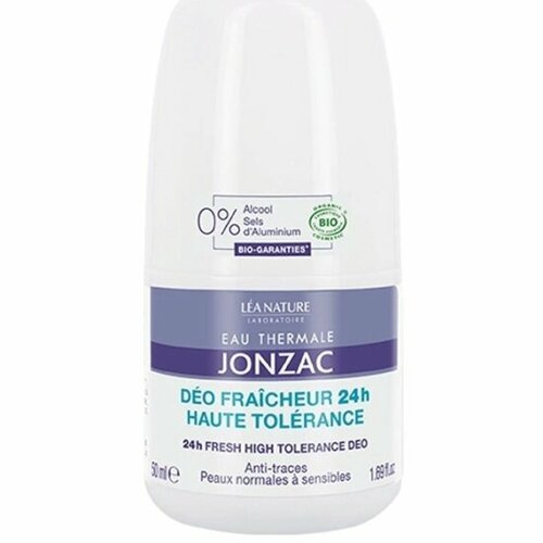 Освежающий дезодорант JONZAC Eau Thermale Fresh 24ч, для чувст. кожи, 50 мл