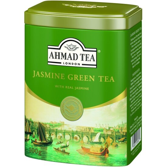 Чай Ahmad Tea зеленый " с жасмином ароматизированный 100 г