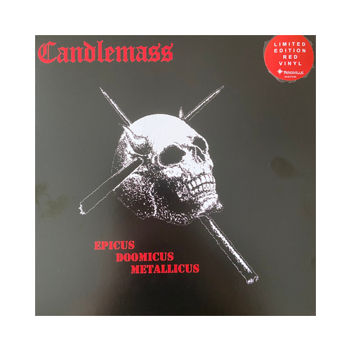 Candlemass - Epicus Doomicus Metallicus, 1xLP, RED LP