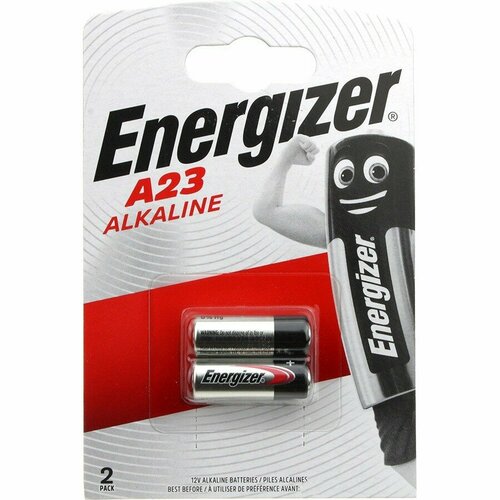 Батарейка Energizer E23A/A23/MN21 BL2 батарейка energizer mn21 23a 12v алкалиновая 1bl арт 315047