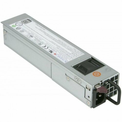 Supermicro Блоки питания и опции PWS-609P-1R2 1U platinum efficiency 600W AC input 100-127 200-240Vac 35583₽