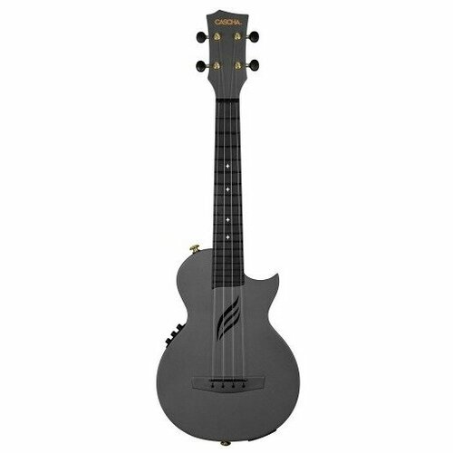 hh 2316 bamboo series graphite укулеле концертный с чехлом графит cascha Укулеле концерт со звуксонимателем Cascha HH-2258E