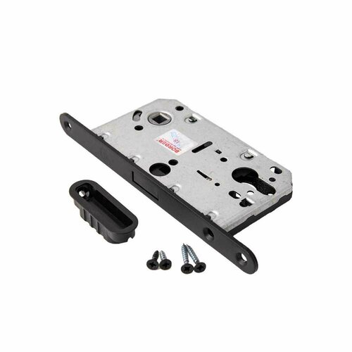 Защелка магнитная межкомнатная под вставку Border черная