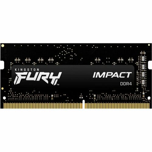 Оперативная память KINGSTON SO-DIMM DDR4 16Gb 3200MHz pc-25600 FURY Impact Black KF432S20IB16 573500₽