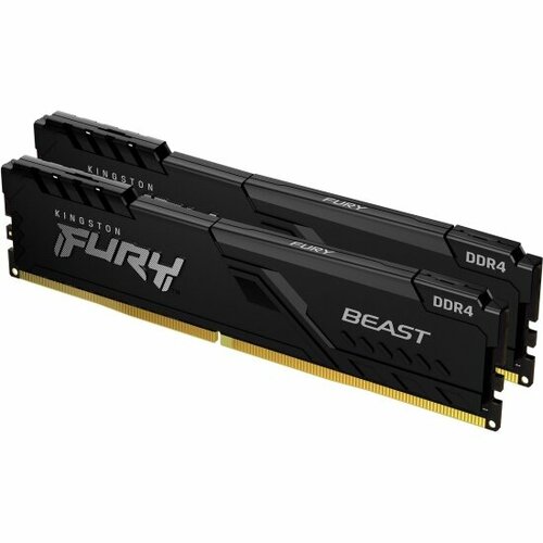 Оперативная память KINGSTON DDR4 32Gb 2x16Gb 3600 MHz pc-28800 FURY Beast Black KF436C18BBK232-SP 1029000₽