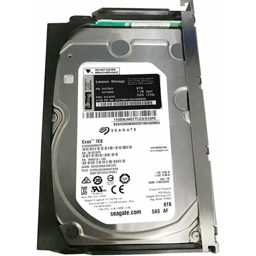 Жесткий диск Lenovo 01GT912 8Tb 7200 SAS 3,5 HDD