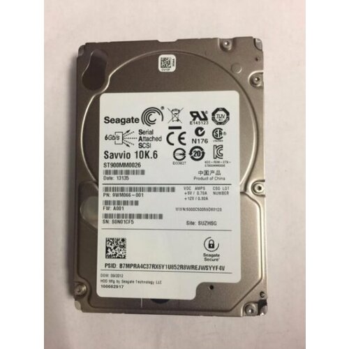 Жесткий диск HP 727393-001 900Gb 10000 SAS 25 HDD 21879500₽