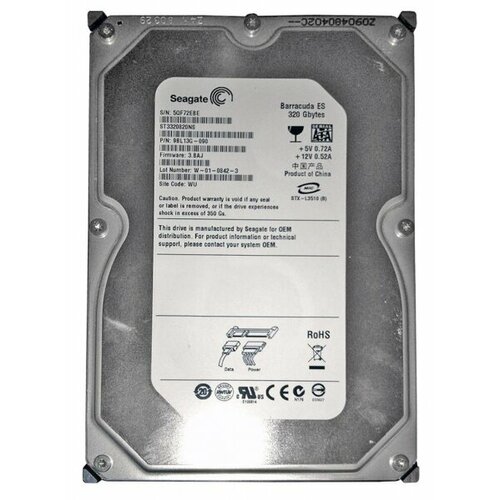 Жесткий диск Seagate 9BL13G 320Gb SATAII 35 HDD 3326000₽