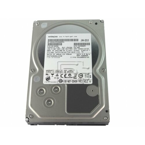 Жесткий диск Hitachi 0F10452 2Tb SATAII 35 HDD 1184000₽