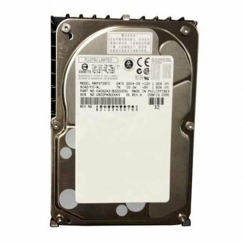 Жесткий диск Fujitsu CA06243-B200 735Gb Fibre Channel 35 HDD 4397000₽
