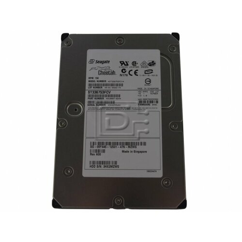Жесткий диск Seagate ST336753FCV 367Gb Fibre Channel 35 HDD 4124000₽
