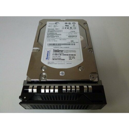 Жесткий диск Lenovo 46U3016 600Gb 15000 SAS 3,5" HDD