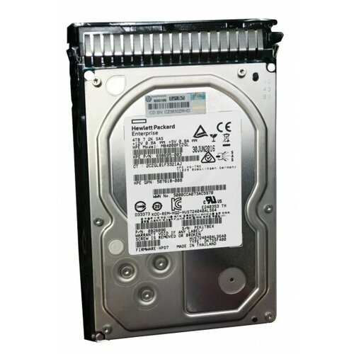 Жесткий диск HP 762303-001 4Tb 7200 SAS 3,5