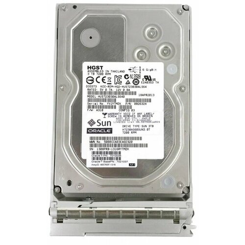 Жесткий диск Sun H7230AS60SUN30T 3Tb 7200 SAS 35 HDD 6434000₽